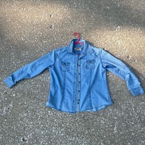 Vintage C.E Schmidt denim size small workwear jacket